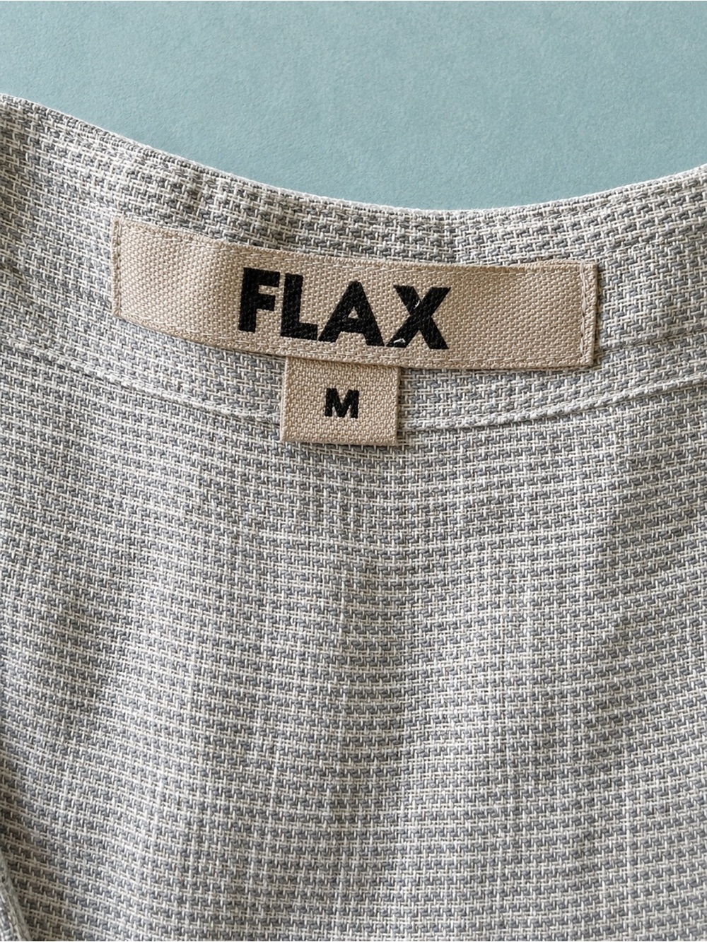 FLAX 100% Linen Cardigan Jacket/ Button Front - Picture 4 of 5